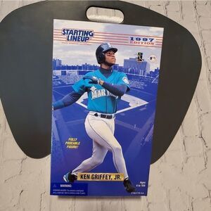 💙NIB Ken Griffey Jr Posable Figure